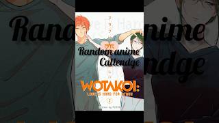 (part-1) Random anime challenge#anime