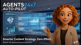🚀 NEW! Agents24x7 Auto-Pilot: Let AI Maximize Your Traffic on a Budget!