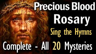 20 Decades Holy Rosary of the Precious Blood of Jesus Christ - All Mysteries, virtual, youtube video