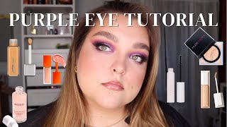 How to Create a Stunning Purple Eye Look + Testing New Makeup Products!