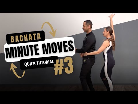 Bachata Minute Moves - Bachata Right Turn For Men & Ladies - Bachata Dance Academy