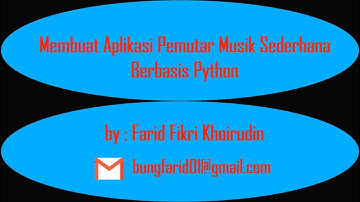 Aplikasi Pemutar Musik Sederhana (Python)