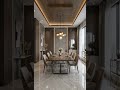 Modern Dining Hall Layout 📏🍽️ | Luxury Dining Room with Proper Dimensions#interiordesign#dinner#food