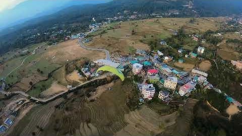 Paragliding in Bir Billing, Himachal Pradesh. Cinematic Video