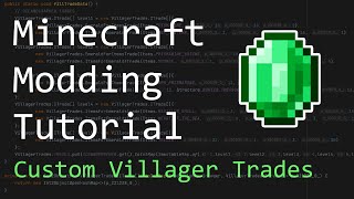 How to Make a Minecraft Mod 1.16 Forge: Custom Villager Trades screenshot 1