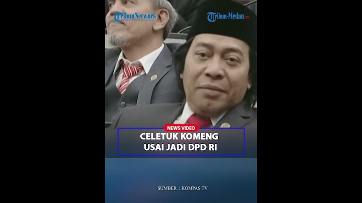 RIUH TAWA Anggota DPD Dengar Celetuk Komeng: Jangan Sampai Anakonda❗