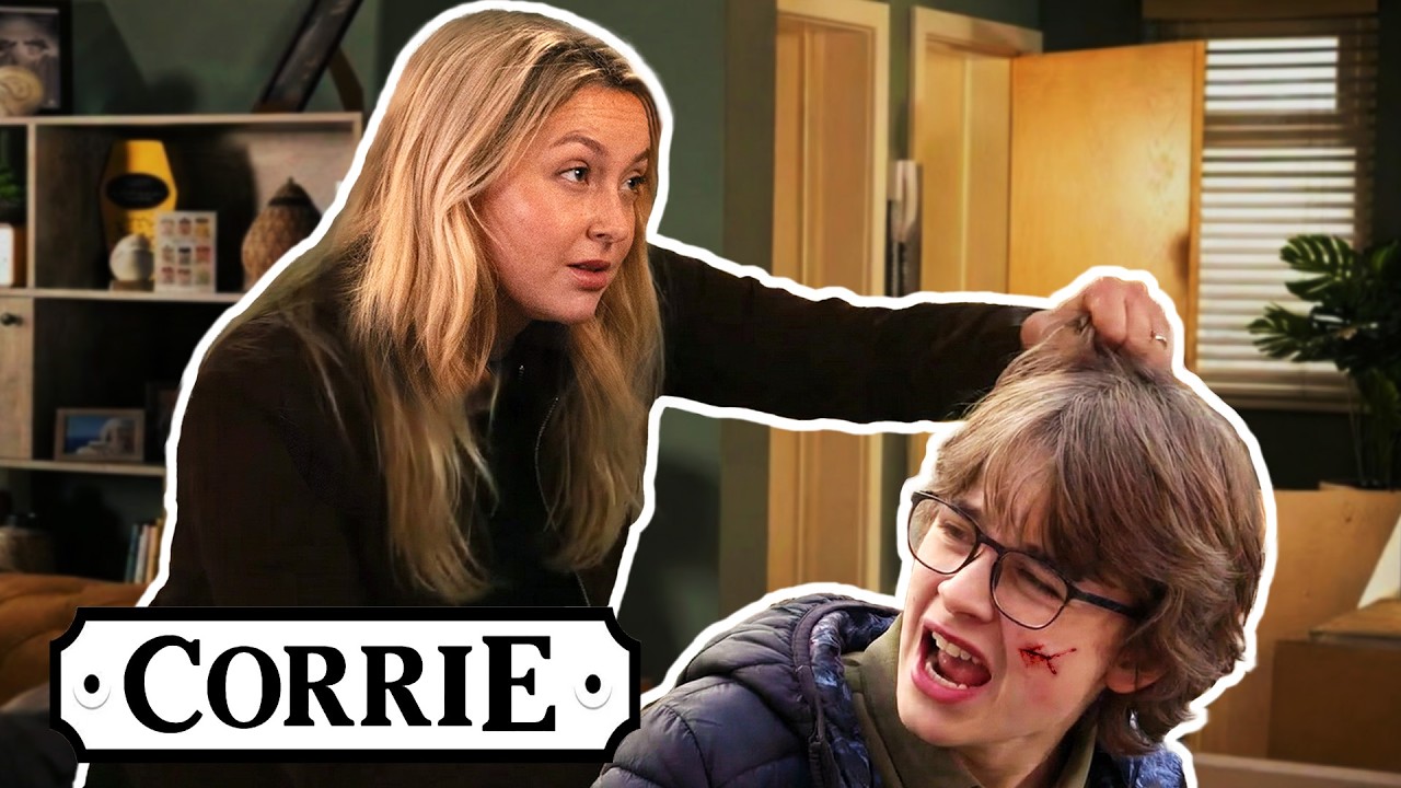 Leanne Discovers Megan Is Brutally Abusing Sam | Coronation Street