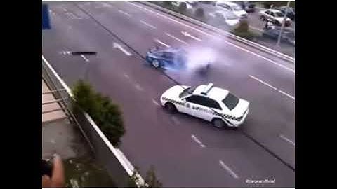 / Street drifter vs police /