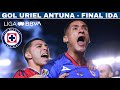 Gol Uriel Antuna, 1-0 de Cruz Azul vs América / Final de ida