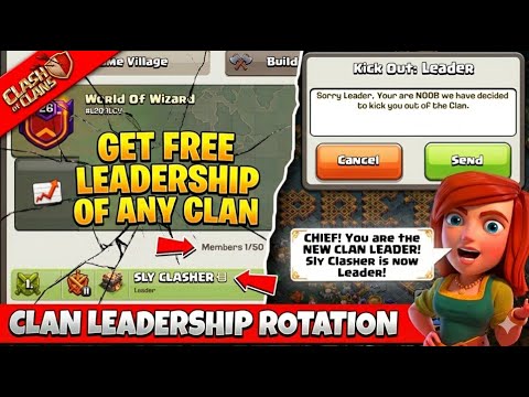 🔥 How to get leadership of ANY Inactive COC Clan for FREE! 🚀 (No Elder, Co-Leader Needed!)Full Guide