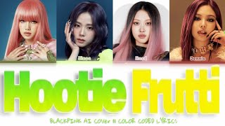 [AI COVER] BLACKPINK-HOOTIE FRUTTI(KATSEYE) || COLOR CODED LYRICS