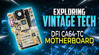 Exploring Vintage Tech Dfi Ca64-Tc Motherboard With Celeron 900Mhz 256Mb Ram