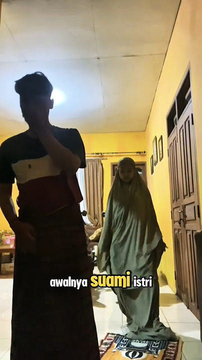 Ketika Suami Istri Pertama Kali Sholat Berjamaah Berdua