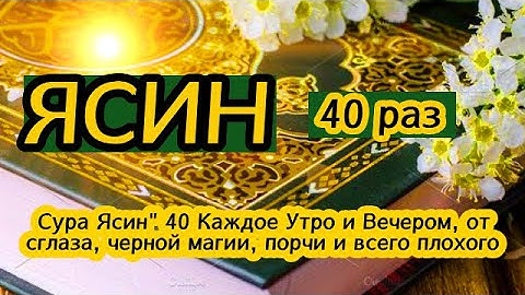 🔊 Сура "Ясин, "Утром и Вечером"سورة يس Очень сложные проблемы будут решены Ин Ша Аллах