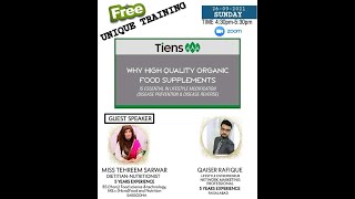 Why High Quality Organic Food Supplements of TIENS ( Part-1 )