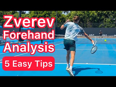Hit Forehands Like Alexander Zverev (5 Tennis Tips)