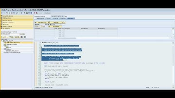 Build a Web Dynpro NavigationList and TabStrip