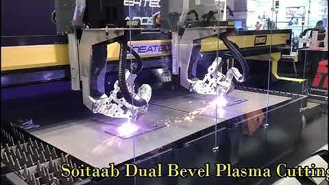 Soitaab Dual Bevel Head Plasma Cutting PPC