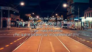 Verte ir - Anuel Aa x Darell x Nicky Jam x Brytiago - (Lyrics Video) - Music Network