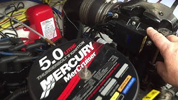 Static Timing on a Mercruiser 5.0L V8 2004