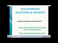 SSIS INTERVIEW QUESTIONS | LESSONS LEARNT IN SSIS PROJECT | BEST PRACTICES IN SSIS