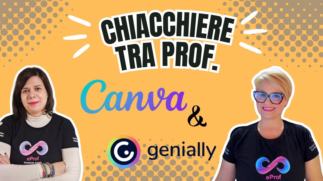 Chiacchiere tra prof: Canva & Genially - YouTube