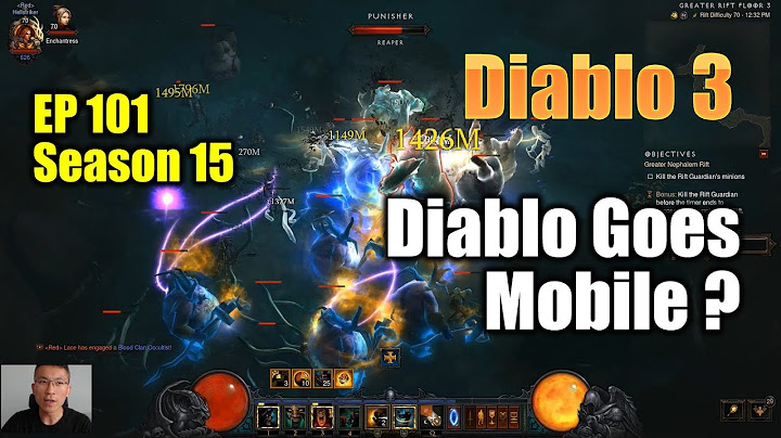 [Diablo 3] Diablo Immortal - I have a phone but it's not for me