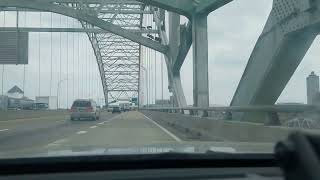 Memphis bridge from Arkansas to Tennessee