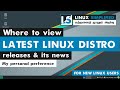 My personal recommended place to look out for latest linux distro releases | Distrowatch | Tamil