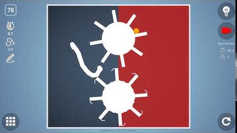 Check out how I solved level 78 in Brain It On! #BrainItOn