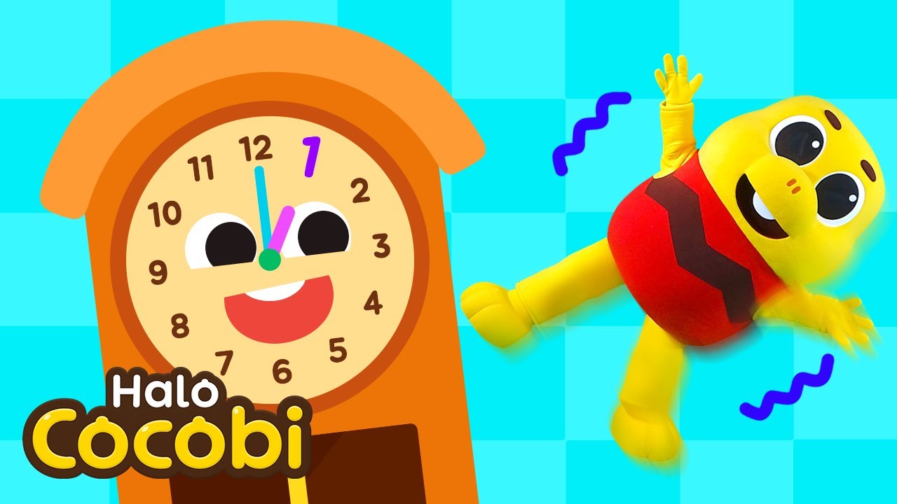 Hickory Dickory Dock | Lagu Anak | Mari Menari Bersama Cocobi | Halo Cocobi