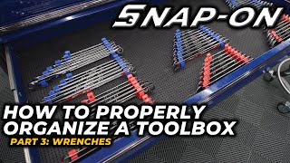 Organizing the SnapOn Epiq with Tool Grid: Part 3  Wrenches