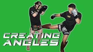 Dealing with Aggressive Fighters in Muay Thai - Creating Angles with Philip Tieu