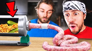 Making DISGUSTING Foods into Sausages...