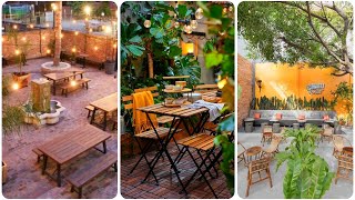 Backyard Cafe Ideas: Use Plants, Lights and Furniture to Enhance Your Outdoor Space