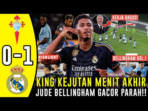 BELLINGHAM GOAL 🤩 Menang Tipis Real Madrid Vs Celta ✅ Bellingham Penentu ⚪️ Berita Madrid