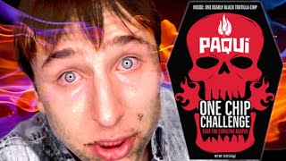 【ONE CHIP CHALLENGE】世界一の激辛ポテチを食べて運ばれた外国人がこちらです。ASMR 세계에서 가장 매운 과자 원칩챌린지