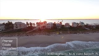 Vero Beach Real Estate - Oceanfront Mansion Vero Beach - 13030 Highway A1A Vero Beach, Fl