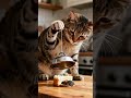 The tabby cat stared at the mouse intently. #cat #mouse 🐹🐱🐱🐹#mousemurah #catlife #cat #funny