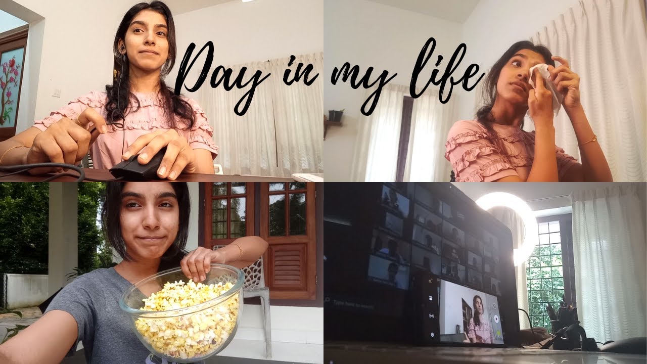 Day in my life of a CBSE Commerce student Kerala|Online Anchoring for first time in my New School