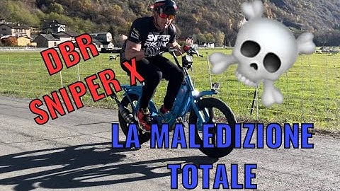 DBR Sniper X   Per Ciao Piaggio. La maledizione Totale ☠️🏴‍☠️
