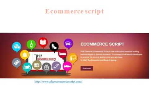 PHP Ecommerce software -  Open source PHP ecommerce software - Ecommerce software
