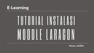 Tutorial Course Management (E-Learning) Part 5