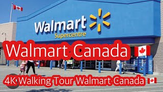 4K Walmart Canada Walking Tour || Let’s See What’s New ||