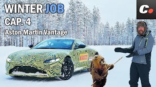 Aston Martin Vantage | Test Drive / Review in Spanish | Winter Job Chapter 4 | coches.net