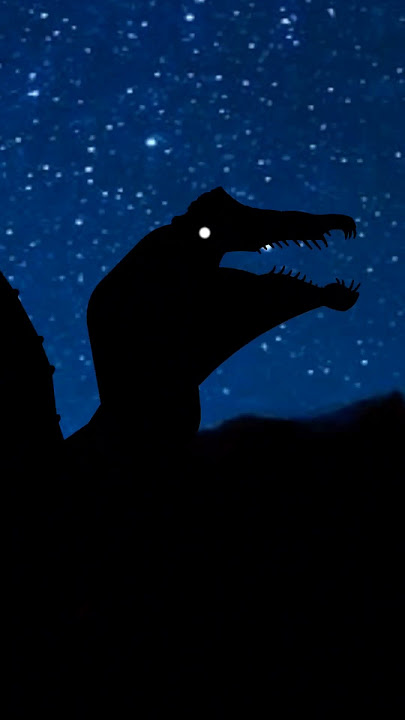The real sound of the spinosaurus 😱😰#roar #shorts #real #viralvideo #spinosaurus #animation