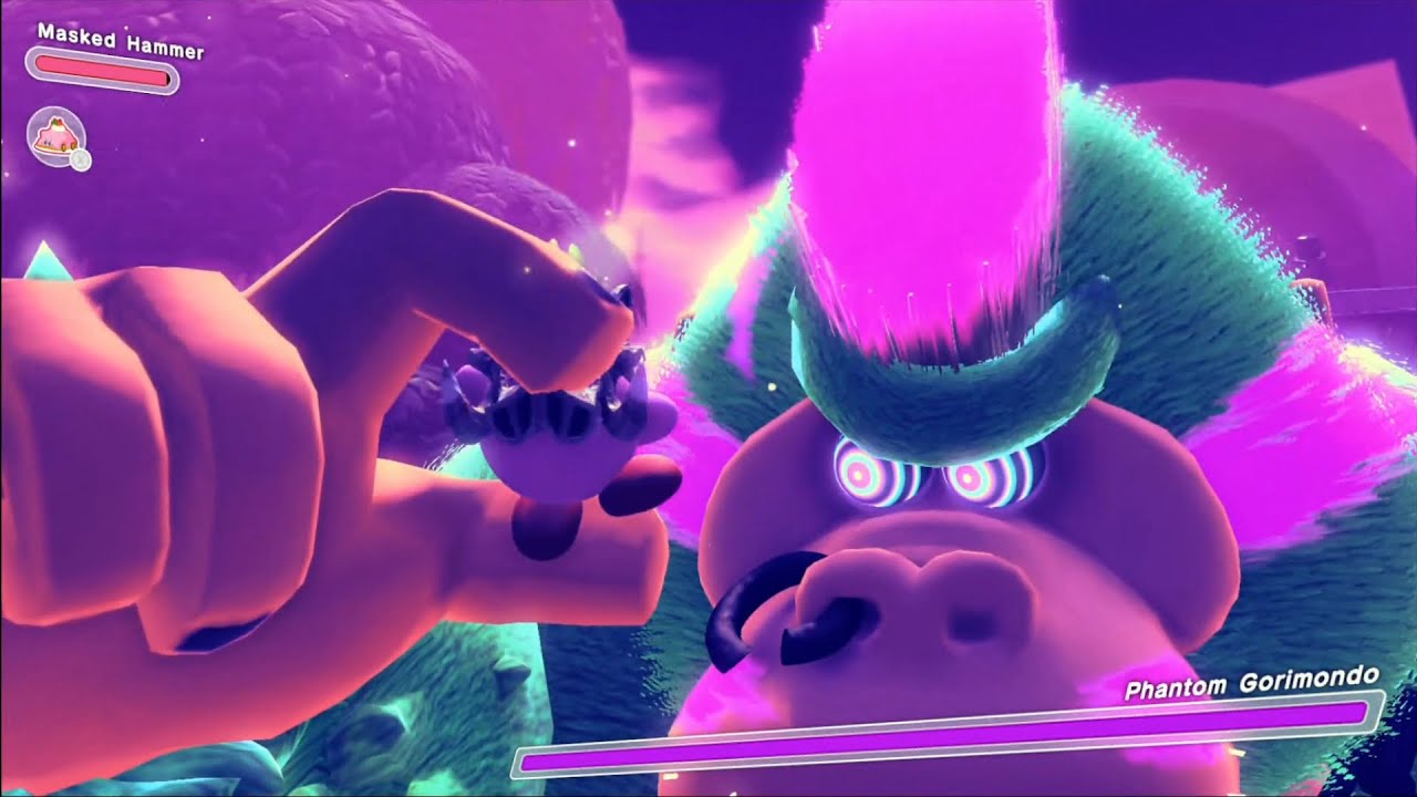 Kirby and the Forgotten Land - vs. Phantom Gorimondo