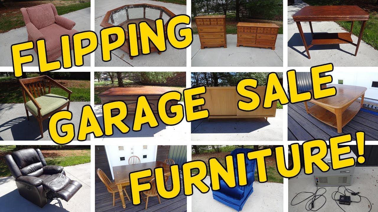 Flipping Lots of Garage Sale Furniture Locally! Flips & Finds 31