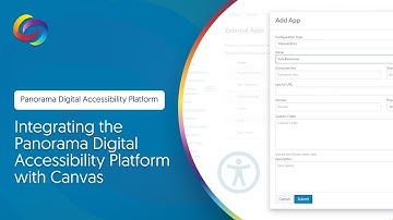 Integrating the YuJa Panorama LMS Accessibility Platform with Canvas