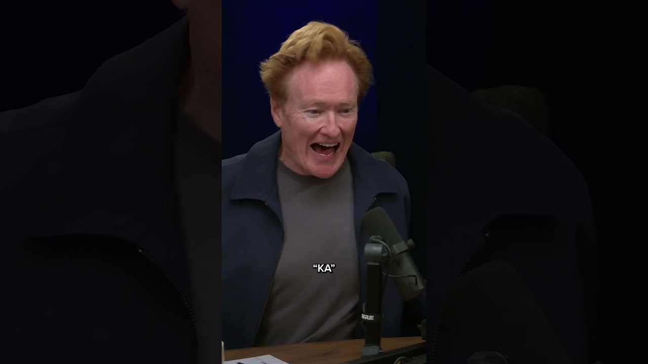 Conan read his lines in Irish off cue cards on Irish soap "Ros na Rún." #podcast #comedy